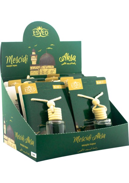 Mescidi Aksa Kokusu Araba Kokusu 8ml 12LI