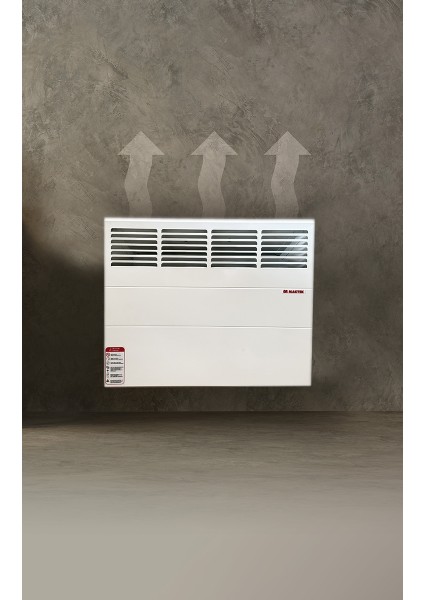 1500 Watt Elektrikli Panel Konvektör Isıtıcı Manuel (Ayaklar,askı Aparatı Dahil)