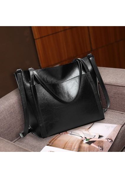 Kadın Omuz Çantası Büyük Kapasiteli Çapraz Kadın Çantası (Yurt Dışından)