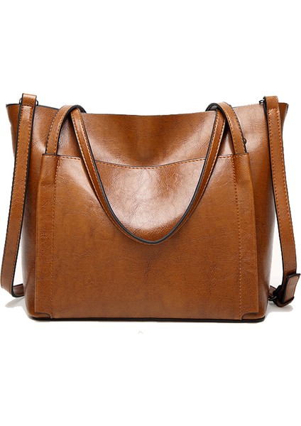 Kadın Omuz Çantası Büyük Kapasiteli Çapraz Kadın Çantası (Yurt Dışından)