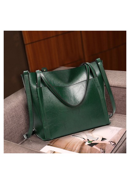 Kadın Omuz Çantası Büyük Kapasiteli Çapraz Kadın Çantası (Yurt Dışından)