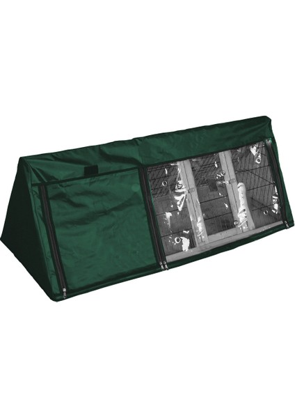 Üçgen Pet Tavşan Kafesi Toz Kapağı (Yurt Dışından)