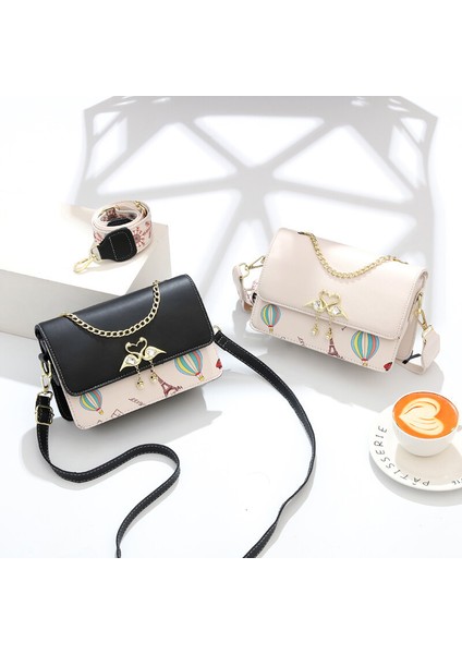 Kadın Baskılı Geniş Omuz Askılı Omuz Çantası Kadın Küçük Kare Çanta (Yurt Dışından) fiyatları