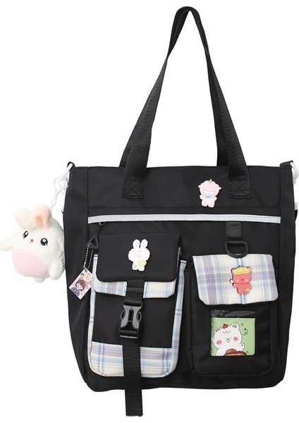 Tek Omuz Messenger Çanta Kadın Büyük Kapasiteli Sevimli Çanta (Yurt Dışından)