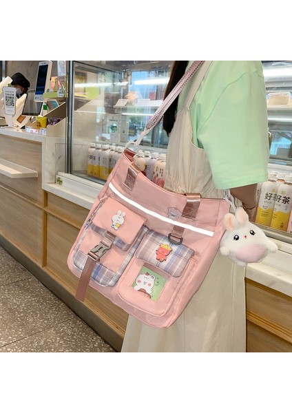 Tek Omuz Messenger Çanta Kadın Büyük Kapasiteli Sevimli Çanta (Yurt Dışından)