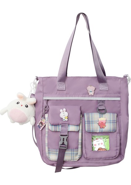 Tek Omuz Messenger Çanta Kadın Büyük Kapasiteli Sevimli Çanta (Yurt Dışından) fiyatları