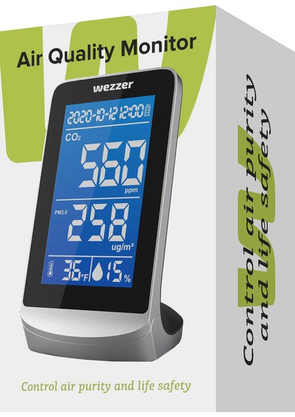 Wezzer Air Pro DM40 Hava Kalitesi Monitörü (4390)