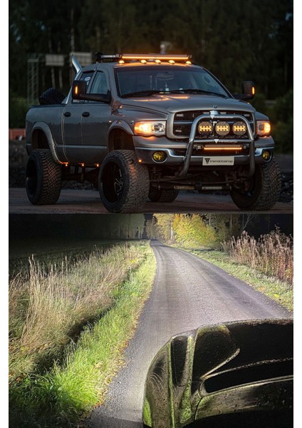 Lunox Dual Colour Cree Angel LED 200W Turuncu Beyaz Drl Mercek Far indirimleri