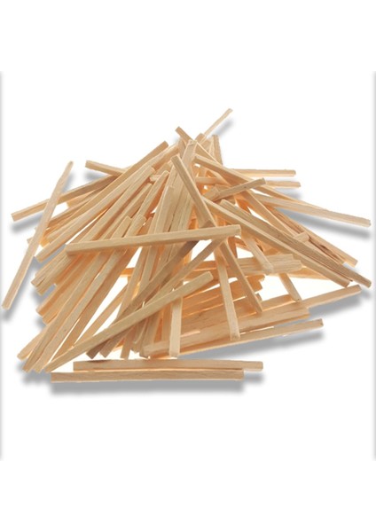 Ahşap Kibrit Çöpü 2X2X5 cm 200'LÜ Paket Naturel modelleri
