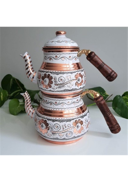 Middle Royal Bakır Çaydanlık 2,5 Lt fiyatları