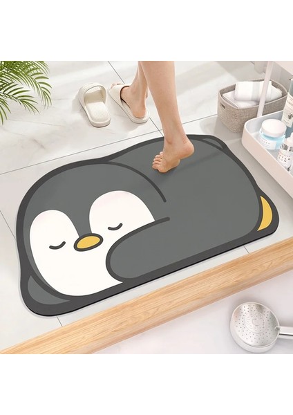 Shenzhen Xin Xin Şirin Diatom Süper Emici Banyo Mat Cartoonjee - Slip Quick - Bath Mat Mat Kat Mat (Yurt Dışından)