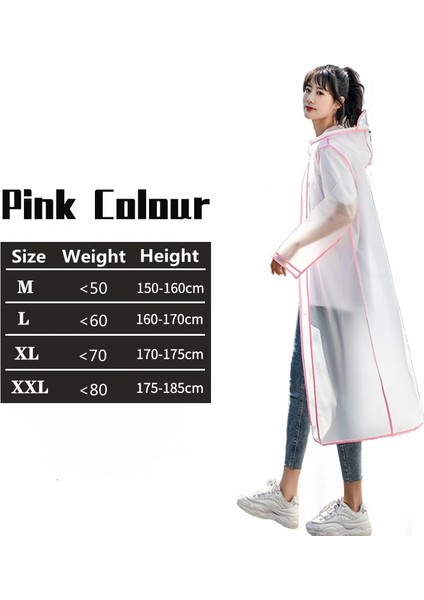 Su Geçirmez Yağmurluk - Pembe (Yurt Dışından) indirimleri