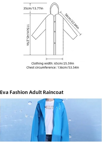 Su Geçirmez Yağmurluk - Mavi (Yurt Dışından) modelleri
