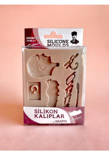 Silicone Moulds Silikon Epoksi ve Polimer Kil Kalıbı Ataturk Set