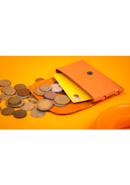 Kayigo Marsel Kartvizitlik / Kulaklık Çantası Turuncu indirimleri