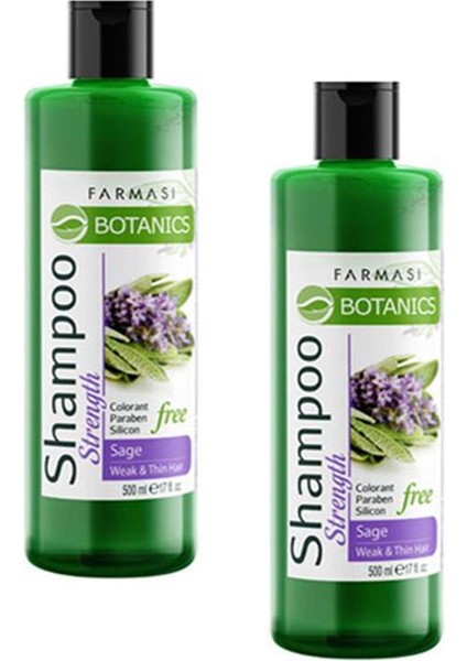 Botanıcs Adaçayı Özlü 500 ml x 2 Adet
