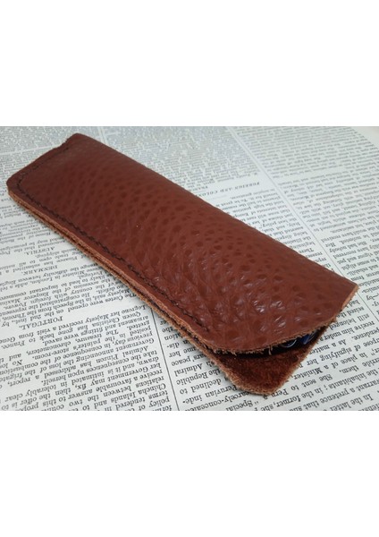 Gerçek Deri El Emeği Özel Kalemleriniz Için Kalemlik ( 2*3 Kalem Için ) 5,5CM17 cm 19A1