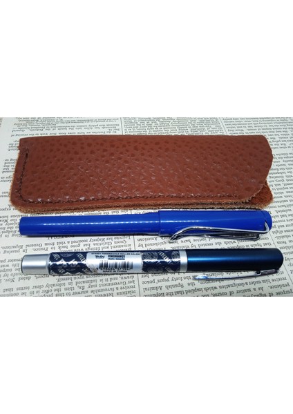 Gerçek Deri El Emeği Özel Kalemleriniz Için Kalemlik ( 2*3 Kalem Için ) 5,5CM17 cm 19A1 modelleri