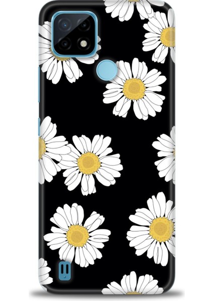 Realme C21 Uyumlu Kılıf Hd Kalite Desenli Baskılı Kılıf - E (37)