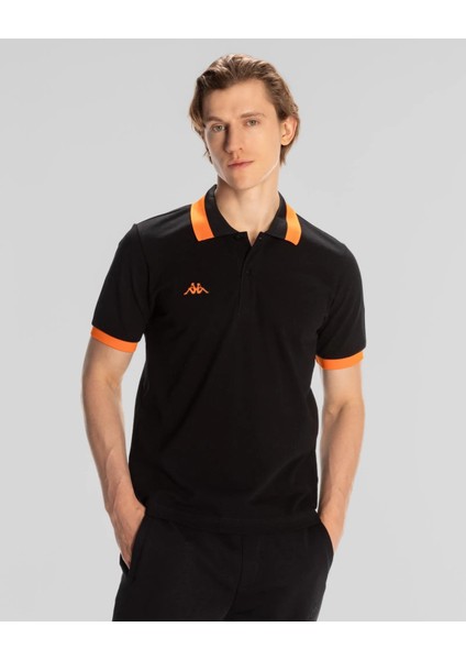 Logo Neon Erkek Polo T-Shirt