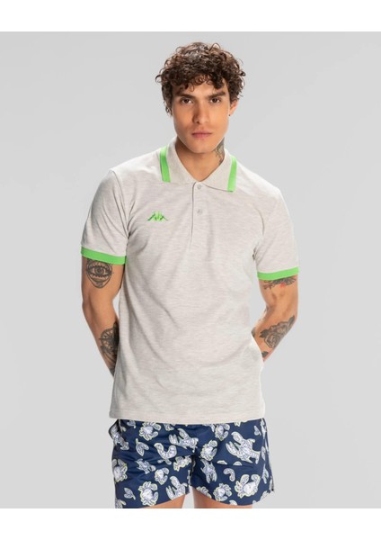 Logo Neon Erkek Polo T-Shirt