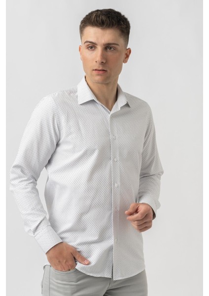 Affoltern Am Albis G16252 Regular Fit Armürlü Pamuklu Gömlek Siyah modelleri