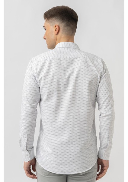 Affoltern Am Albis G16252 Regular Fit Armürlü Pamuklu Gömlek Siyah fırsatları