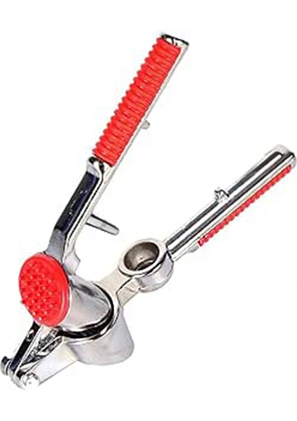 Döküm Metal Ergonomik Sarımsak Ezeceği ve Zeytin Vişne Kiraz Çekirdek Çıkarıcı - AL3807