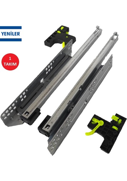 Tandem Kısmi Açılım Çekmece Rayı 40 cm (Mandal Dahil)