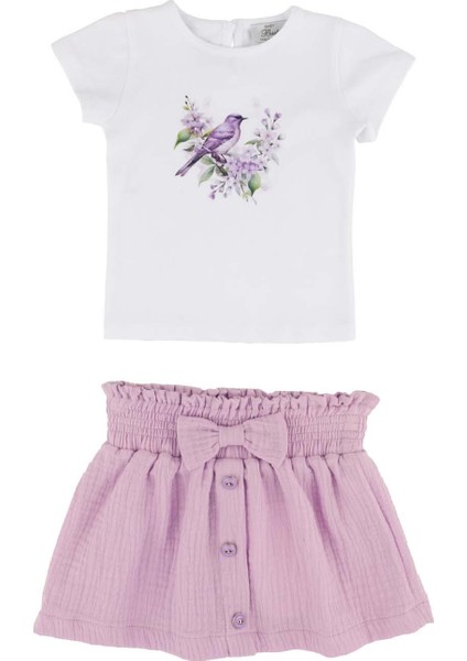 Kız Bebek Etek Takım