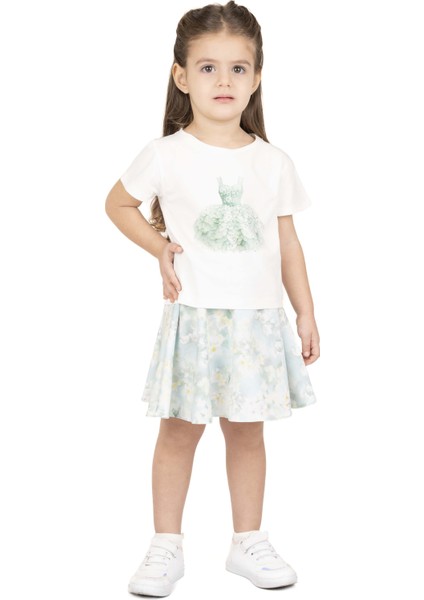 Kız Çocuk Desenli Etek