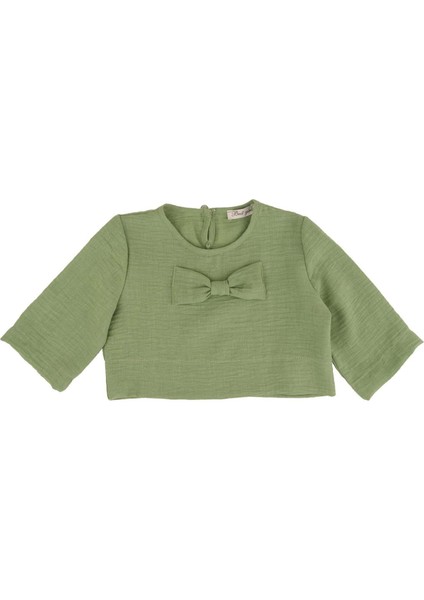 Kız Çocuk Kurdeleli Bluz fiyatları