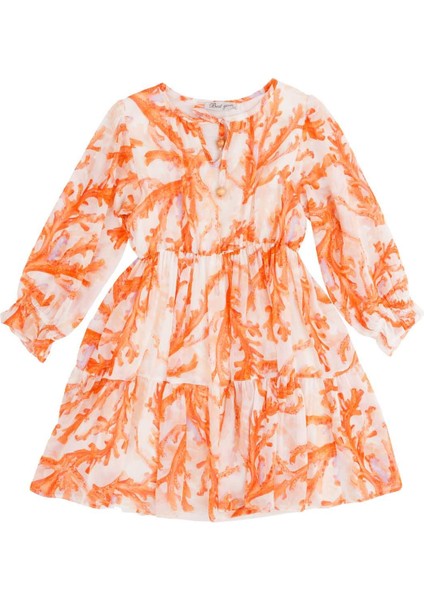 Kız Çocuk Desenli Elbise fiyatları