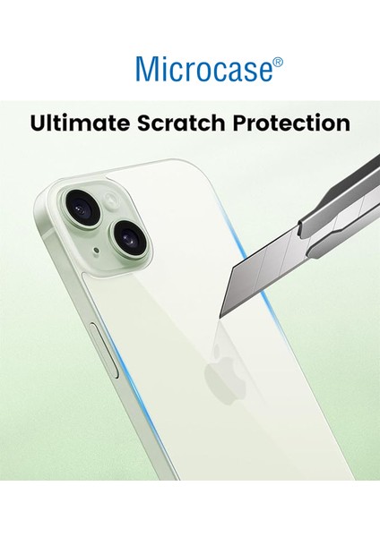 IPhone 15 Plus Arka Kapak Için Tempered Glass Cam Koruma - AL3270