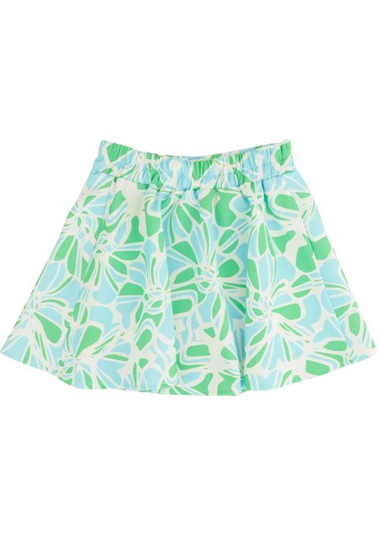 Kız Çocuk Desenli Etek modelleri