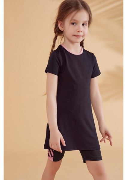 Taytlı Siyah Çocuk Mayo K2336 fiyatları