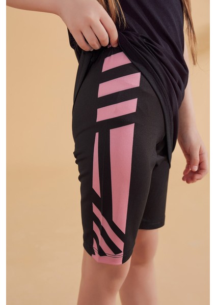 Taytlı Siyah Çocuk Mayo K2336 modelleri