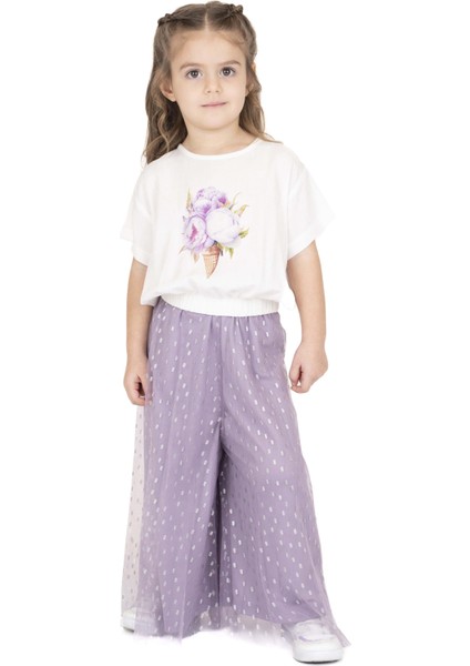 Kız Çocuk Baskılı Bluz