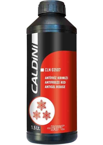 Icon Group - Caldini Organik Kırmızı Antifriz -56 Derece 1,5 Lt