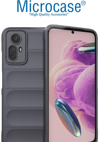 Xiaomi Redmi Note 12S 4g Miami Serisi Darbeye Dayanıklı Silikon Kılıf - AL3420 (Koyu Gri) fiyatları