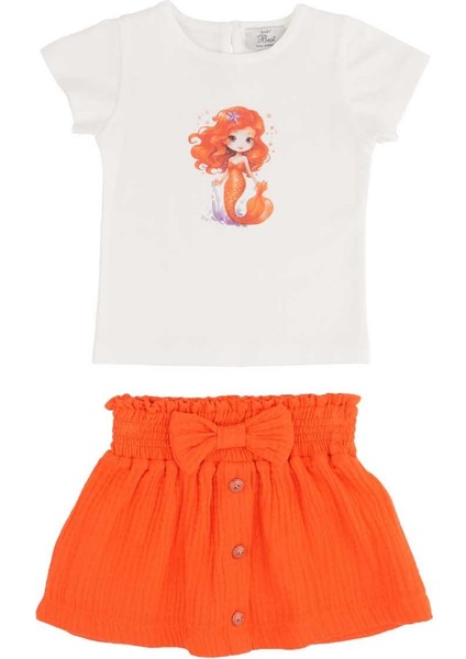 Kız Bebek Etek Takım