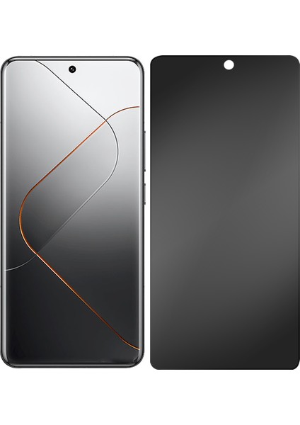 Xiaomi 14 Pro Global Privacy Gizlilik Filtreli Tam Kaplayan Cam Koruma - AL3125