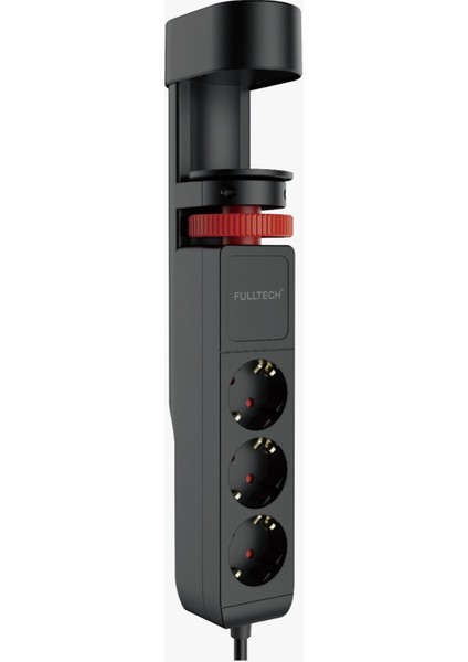 Masa Tipi PD20W Akım Korumalı 3'lü Priz 2xusb 1xtype-C Girişli Kablolu Priz FTR19