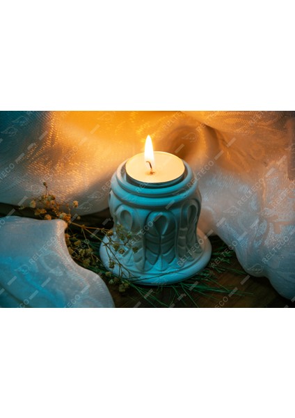 Keops Mumluk / Relhome Dekoratif Mumluk Serisi / Beyaz fiyatları