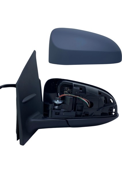 Dış Dikiz Aynası Citroen C1 2014-2016 Elektrikli, Isıtmalı, Manuel Katlanır, Astarlı Kapak, 5 Pin