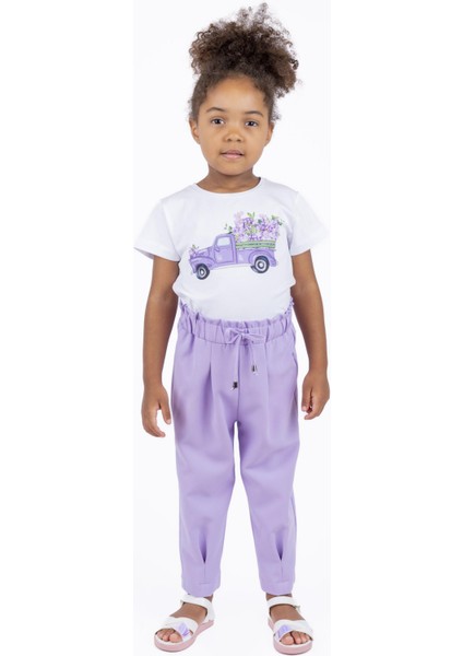 Kız Çocuk Baskılı Bluz