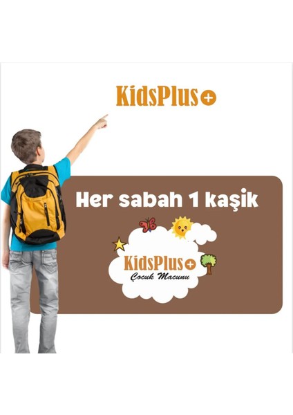 Bal , Polen , Arı Sütü , Hurma Pekmezi, Kids Plus Kakaolu Çocuk Macunu 350 Gram Kids Macun