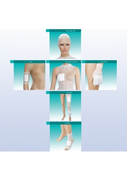 Setanet File Bandaj No:6 (Gövde ve Üst Bacak) 25 Metre modelleri