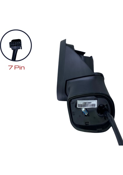 Dış Dikiz Aynası Renault Captur 2013-2018 Elektrikli, Isıtmalı, Sinyalli, Manuel Katlanır, Astarlı Kapak, 7 Pin indirimleri