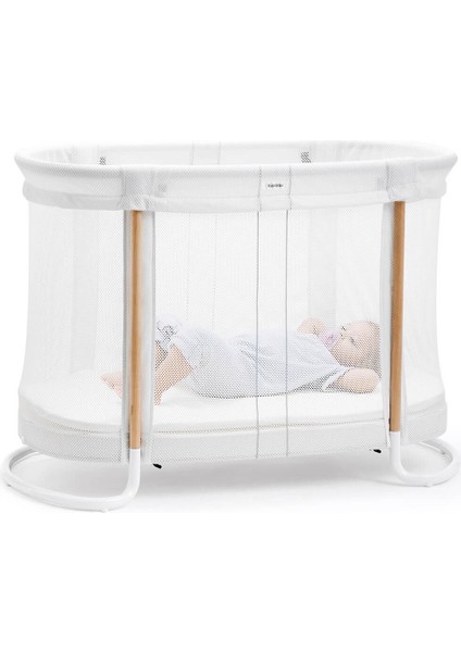 Crib Iki Katlı Bebek Beşiği / Beyaz